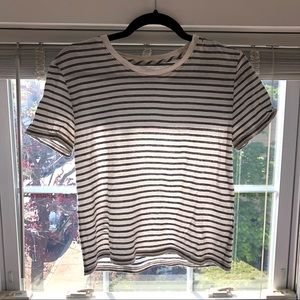Everlane cotton striped crew t-shirt